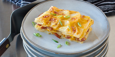 Idahoan Slices on a plate